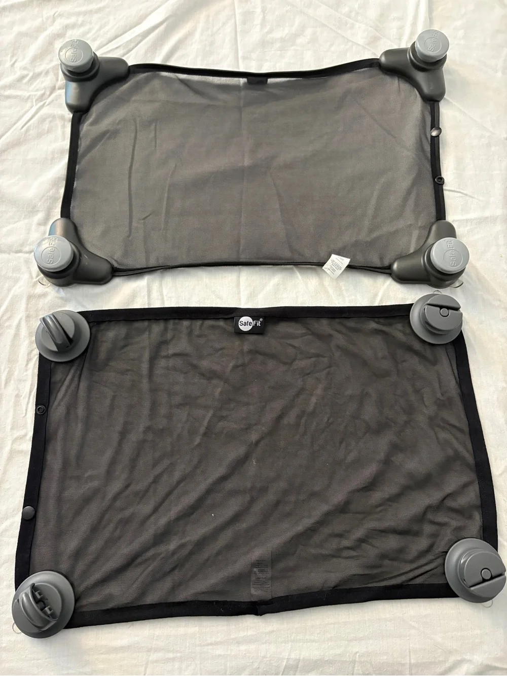 Black Sunshade window Mounts - Pair